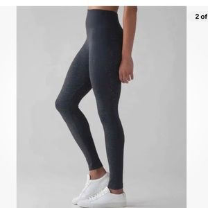 Lululemon High-Rise Free to Flow Ebb Seamless Speckled ⅞ Legging Tights